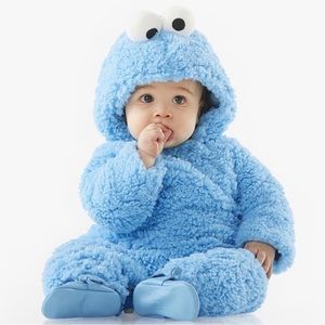 Pottery Barn Cookie Monster Costume 6-12 months